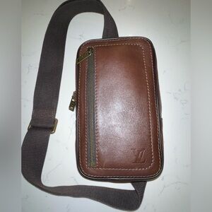 Louis Vuitton Leather Sling/Belt Bag